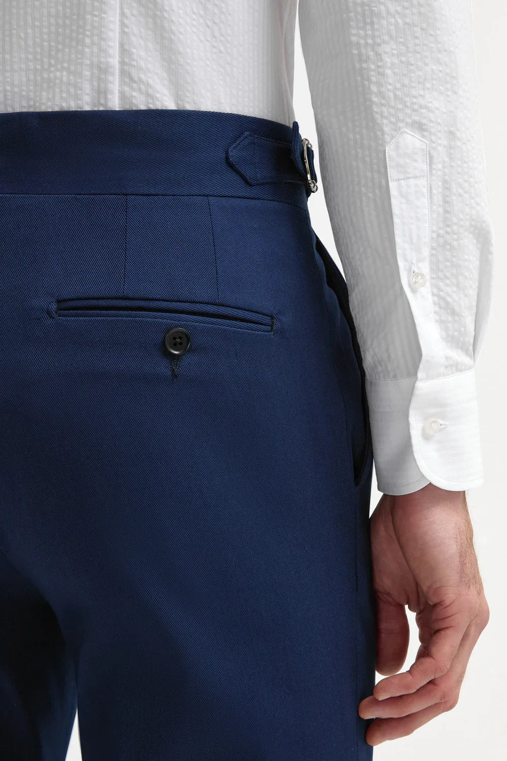 Blaue Gurkha Hose