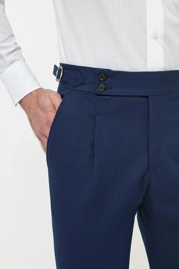 Blaue Gurkha Hose