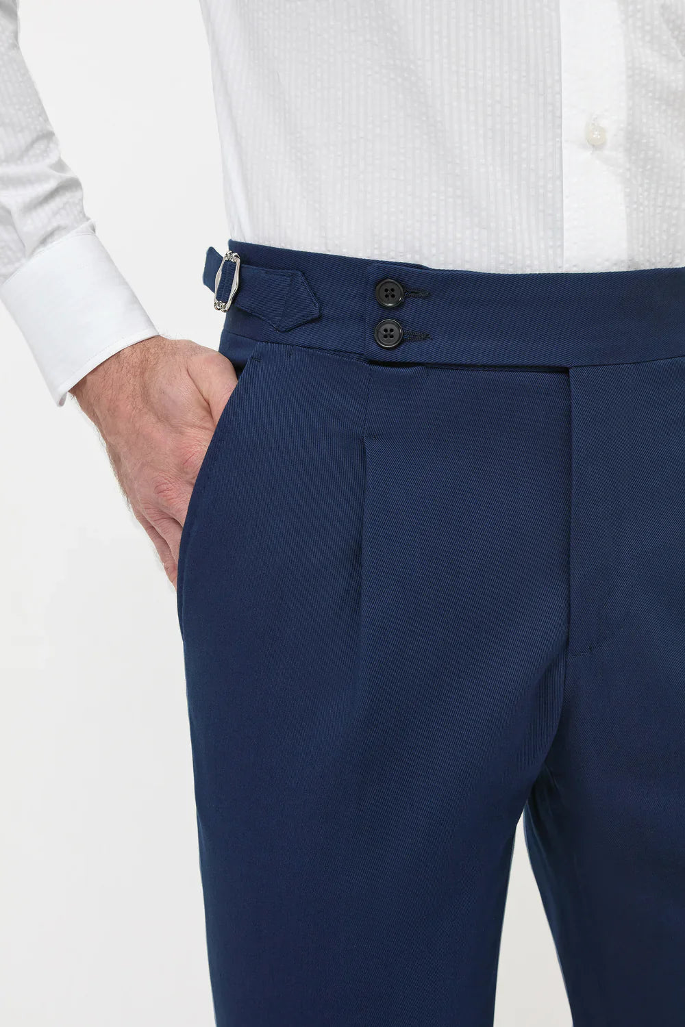 Blaue Gurkha Hose