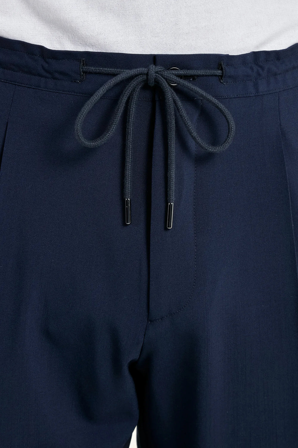Marineblaue Drawstring-Hose