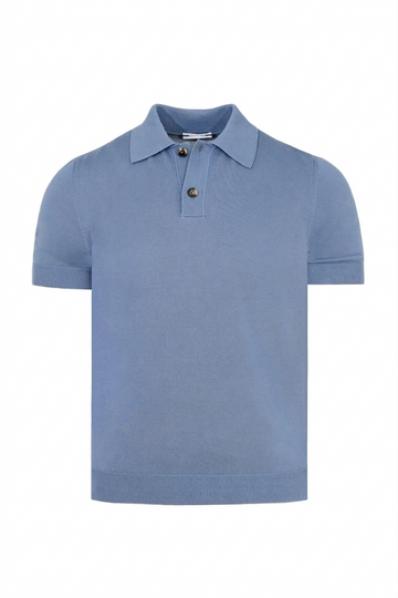 Poloshirt in Blau