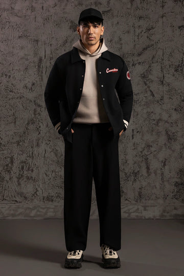 Varsity Jacket – Black