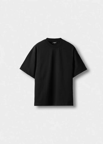 Schwarzes Oversize T-Shirt