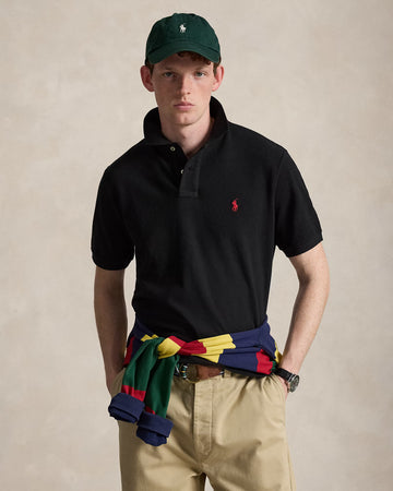 Classic Poloshirt in Schwarz