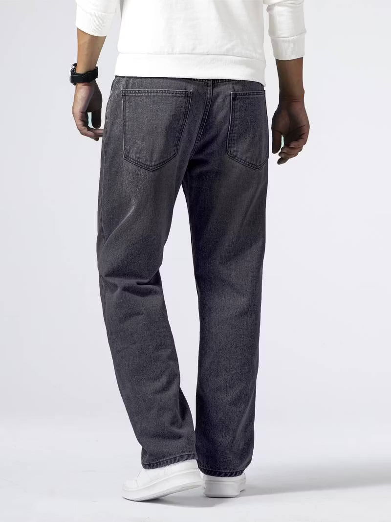Graue Baggy Jeans