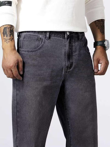 Graue Baggy Jeans