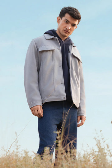 Felted Jacket – Grey