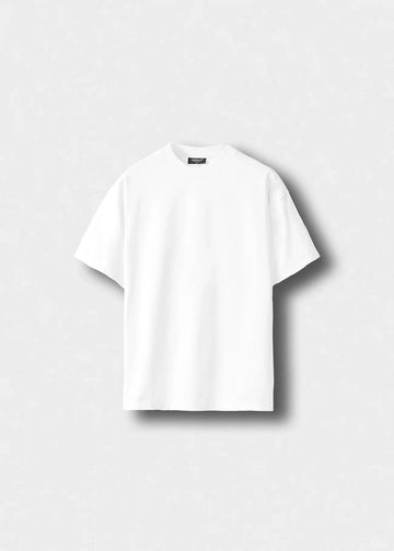 Weißes Regular Fit T-Shirt