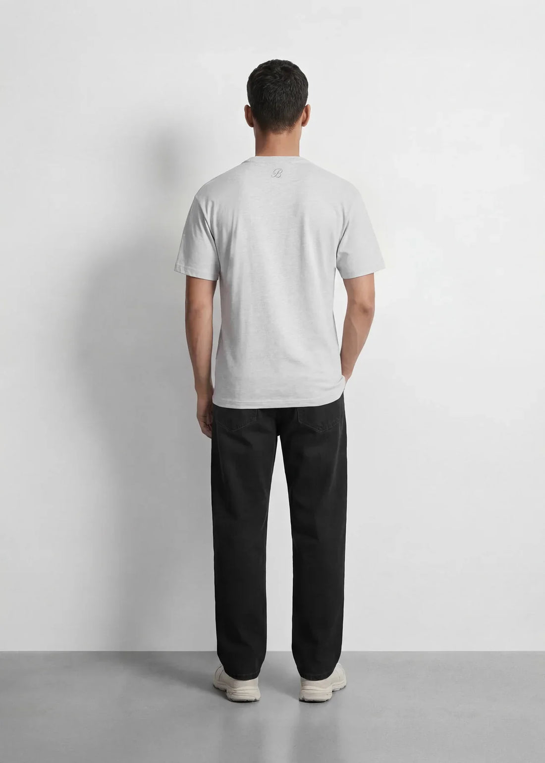 Ash Grey Regular Fit T-Shirt