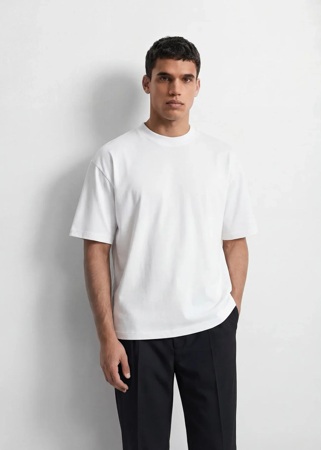 Weißes Oversize T-Shirt
